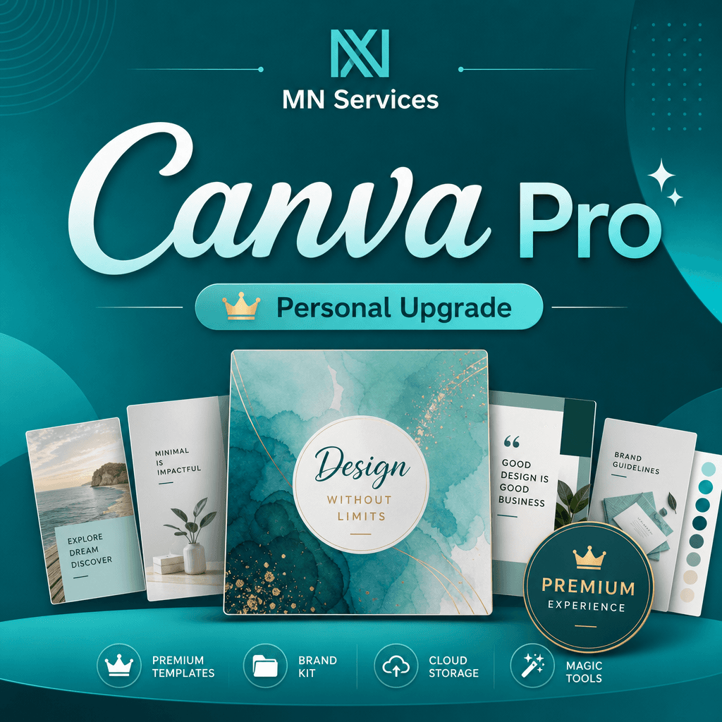 Canva Pro Personal Account Upgrade